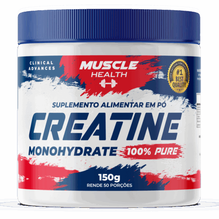 Creatina 100% pura Muscle Health 150g