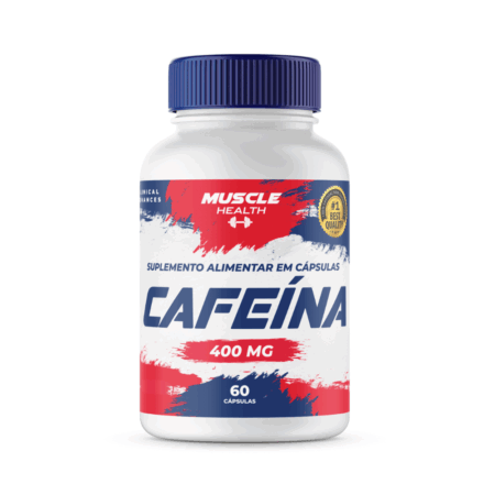 Cafeína Muscle Health 400mg - 60 Cápsulas