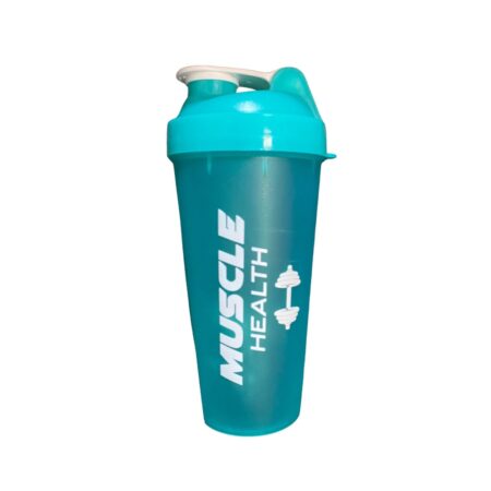 Coqueteleira Muscle 600ml + Mola Verde Água