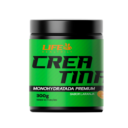 Creatina Life Healthily 300g - Laranja